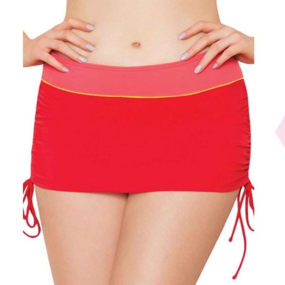 Curvy Kate adjustable swim skirt "Bon Voyage"